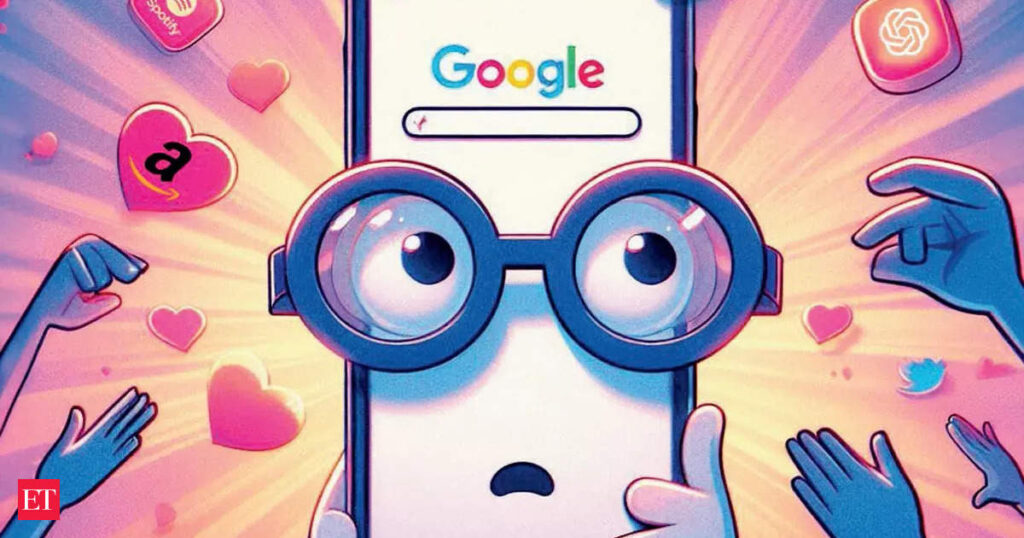 The search side: Google's dominance in online search is waning amid growing app demands and AI threats